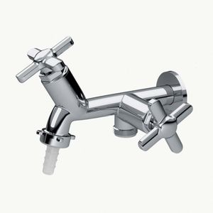 Torneira Herc Sicília Tanque/Máquina com Bico - Cromado