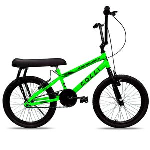 Bicicleta Colli Infantil Montadinha Aro 20 - Verde Neon