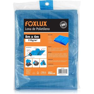 Lona Famastil Polietileno 8 x 4 - Azul