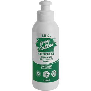 Amaciante de Cutículas Musa Free Callos Gel - 120ml