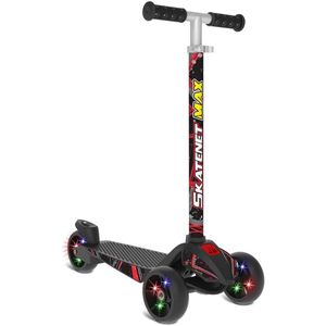 Brinquedo Bandeirante Skatenet Max Led Ajustavel - Black
